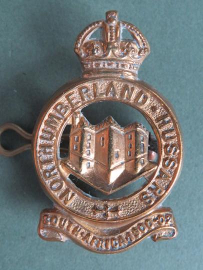 British Army Pre 1953 The Northumberland Hussars Cap Badge