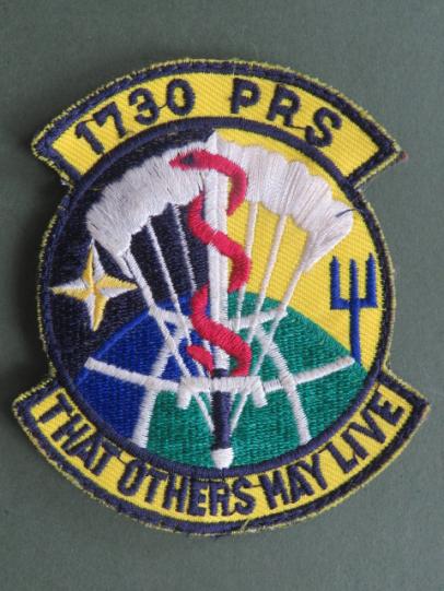 USA Air Force 1730 P.R.S. (Parachute Rescue Squadron) Shoulder Patch