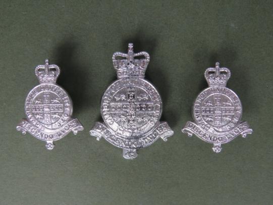 British Army Cambridge University O.T.C. Cap & Collar Badge