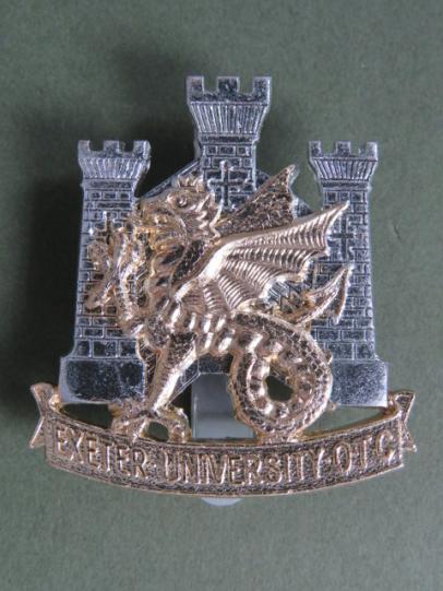 British Army Exeter University Officer Training Corps Cap Badge