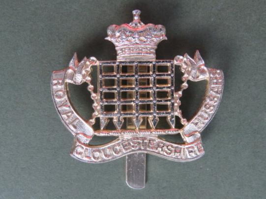 British Army The Royal Gloucestershire Hussars Cap Badge