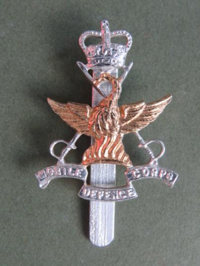British Army The Mobile Defence Corps Cap Badge