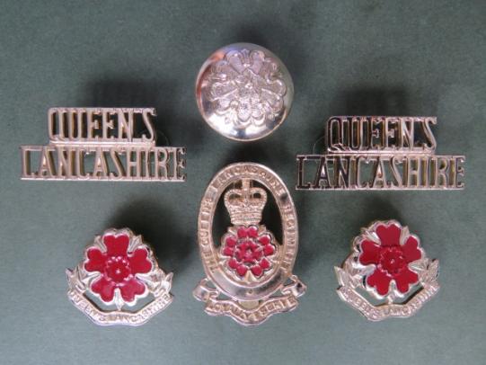 British Army The Queen's Lancashire Regiment Badge Set