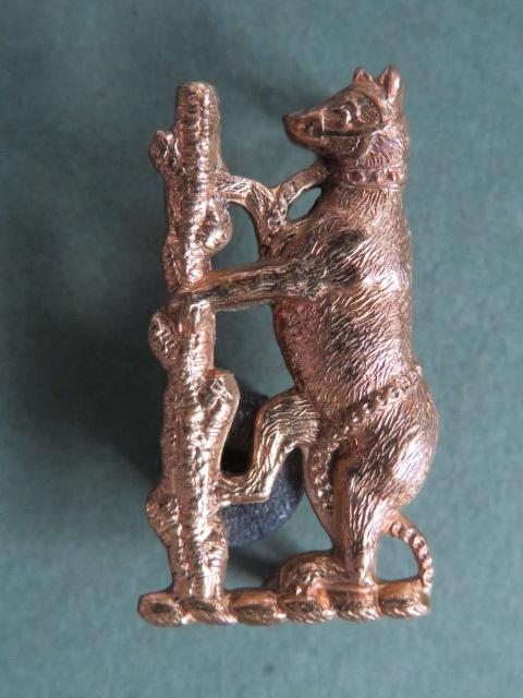 British Army Warwickshire Yeomanry Collar Badge