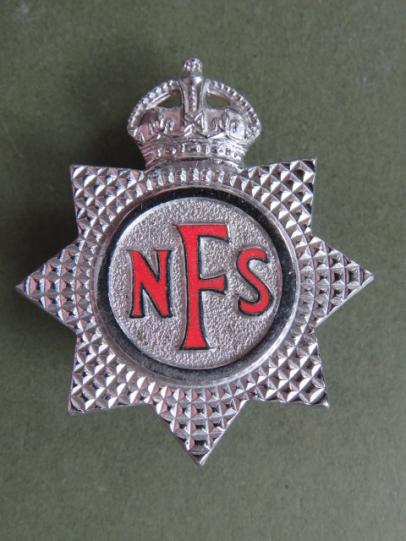 National Fire Service Cap Badge