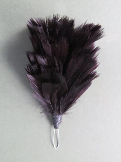 British Army Cameronians and Royal Ulster Rifles Headdress Hackle