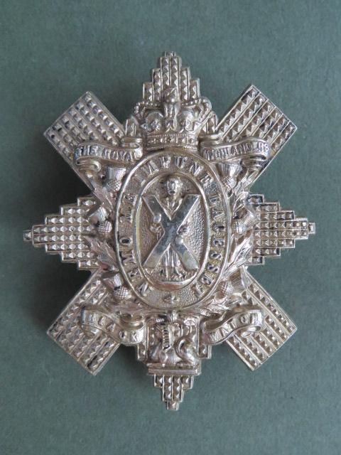 British Army QVC The Black Watch Glengarry Badge