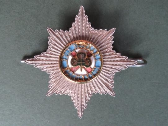 British Army The Irish Guards Officer's Service Dress Cap Badge