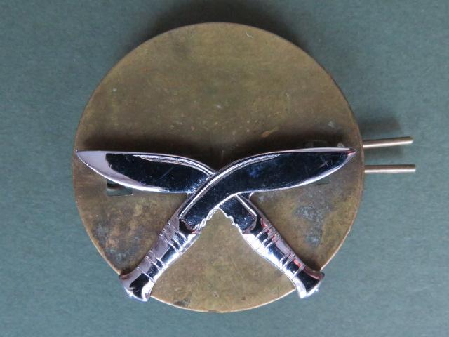 British Army Brigade of Gurkha's Staff Band Cap Badge