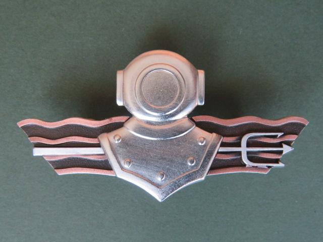 Finland Navy 3rd Class Combat Diver Qualification Badge