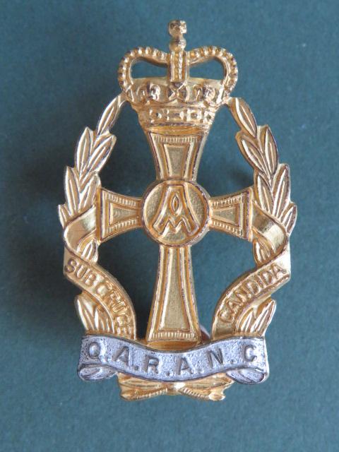 British Army The Queen Alexandra's Royal Army Nursing Corps Officer's Cap Badge