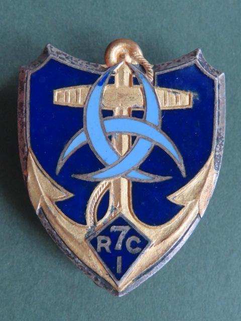 France Army 7° Régiment d’Infanterie Coloniale Pocket Crest