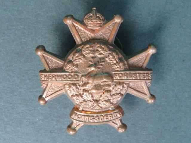 British Army The Sherwood Foresters (Nottinghamshire & Derbyshire Regiment) Collar Badge