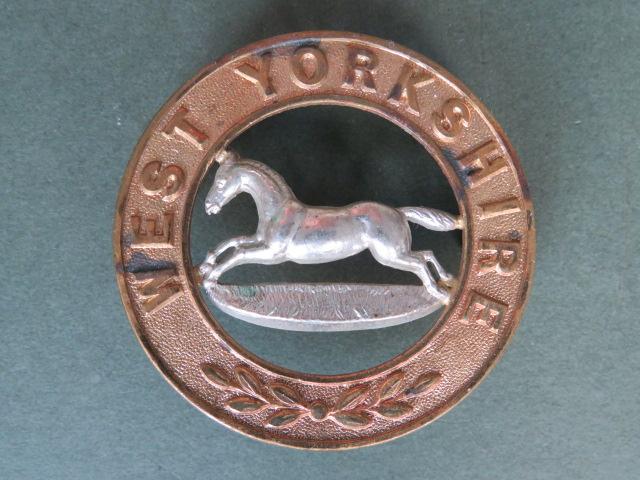 British Army The Prince of Wales's Own (West Yorkshire Regiment) 1881-1901 Helmet Plate Centre