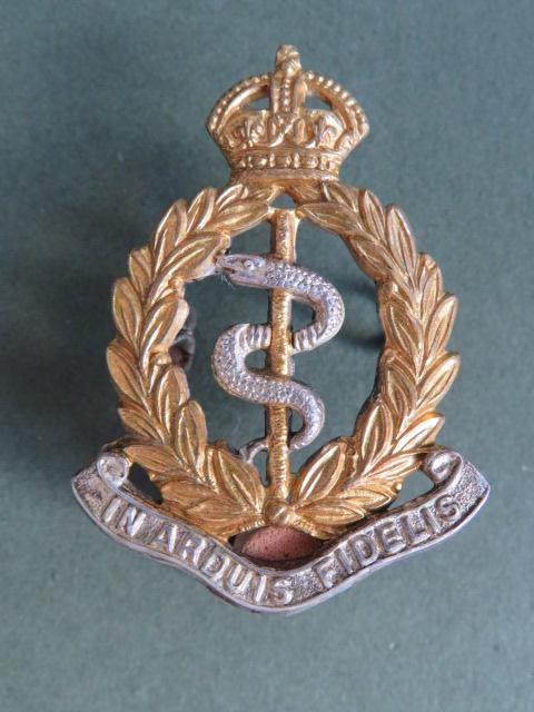 British Army Pre 1953 Royal Army Medical Corps Officer's Cap Badge