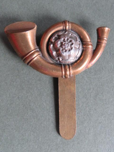British Army The King's Own Yorkshire Light Infantry Post 1938 Cap Badge