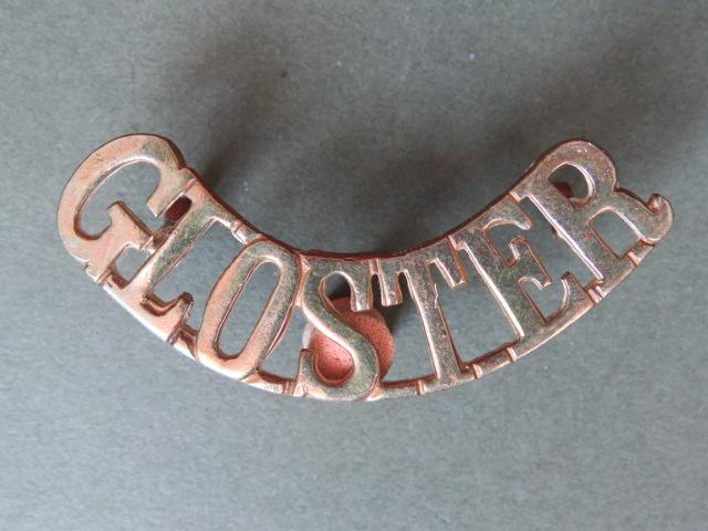 British Army The Gloucestershire Regiment Shoulder Title