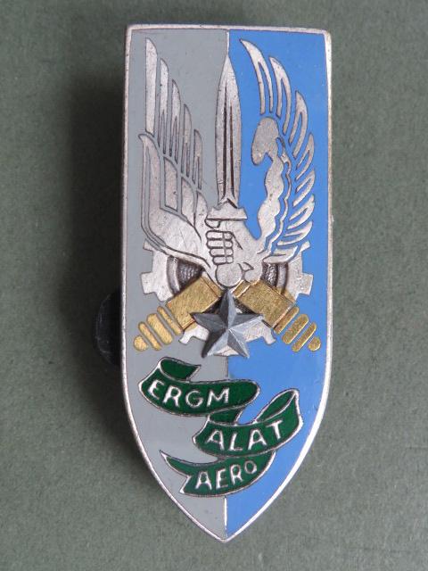 France Army ERGM (Reserve de General du Material) ALAT Pocket Crest