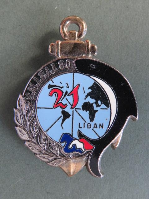 France 21° Régiment d’Infanterie de Marine LIBAN 