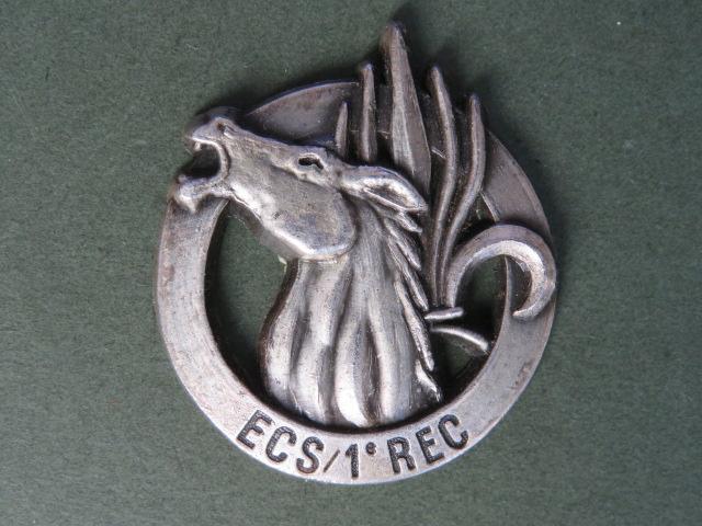 France Foreign Legion Supply & Service Squadron, 1e R.E.C. (1st Foreign Cavalry Regiment) Pocket Crest