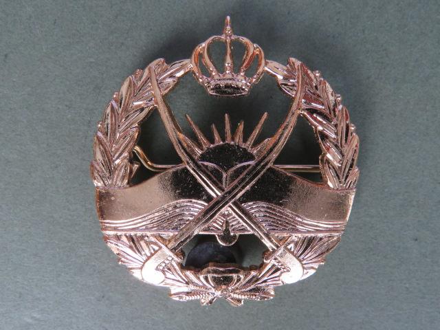 Jordan Army Officer's Military Academy Headdress Badge