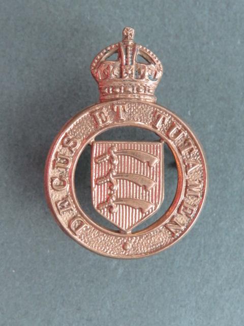 British Army The Essex Yeomanry (Dragoons) 1909-1916 Cap / Collar Badge