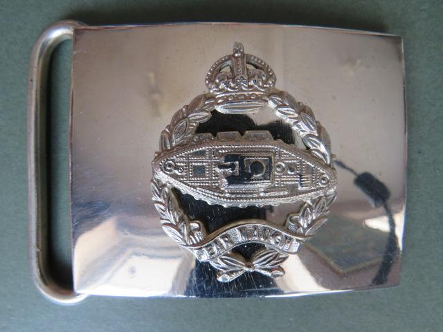 British Army Pre 1953 Royal Tank Regiment Belt Plate & Badge