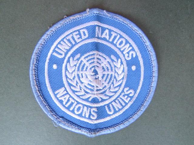 United Nations Peacekeeping Force Second Pattern Shoulder Patch