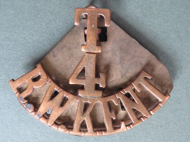 British Army The Queen's Own Royal West Kent Regiment Shoulder Title