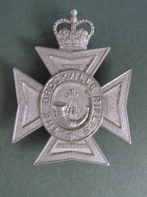 Canada Army The Brockville Rifles Cap Badge