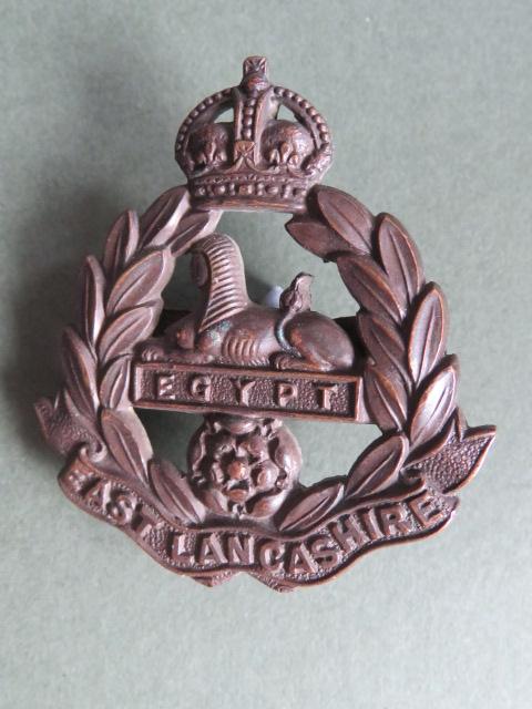 British Army Pre 1953 East Lancashire Regiment Officer's Cap Badge