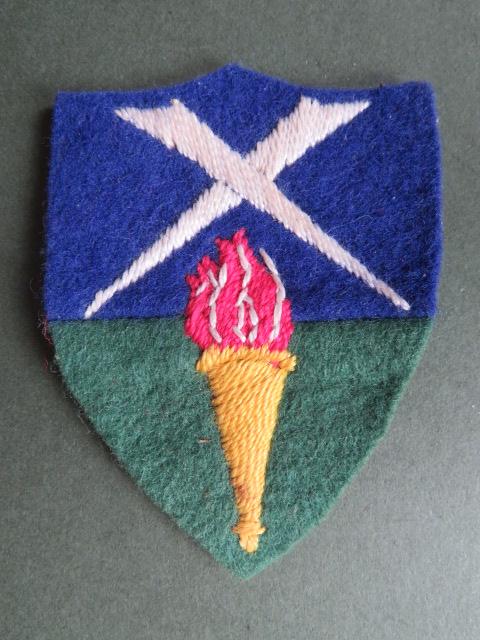 British Army Aldershot District Formation Sign