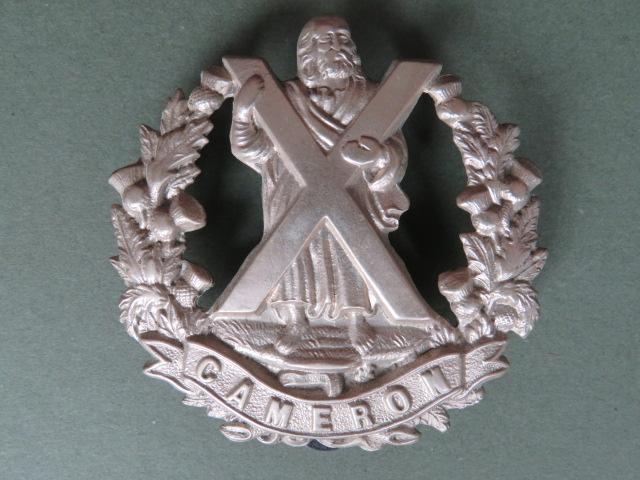 British Army The Queen's Own Cameron Highlanders Cap Badge