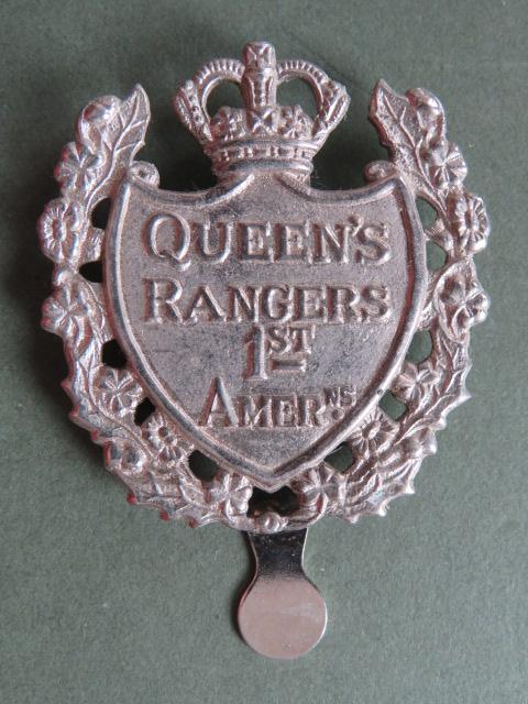Canada Army The Queen's York Rangers (1st American Regiment (RCAC) Cap Badge