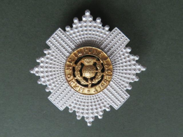 British Army The Scots Guards Officer's Forage Cap Badge
