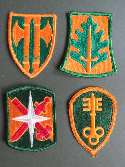 USA Army 4 Military Police Shoulder Patches