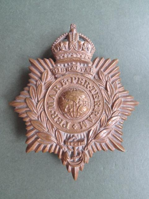 Royal Marines Pre 1953 Helmet Plate