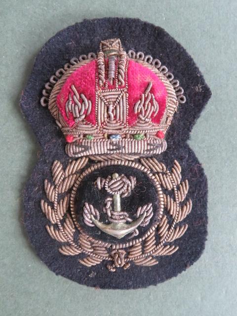 Royal Navy Pre 1953 Chief Petty Officers' Class 1 Uniform Cap Badge