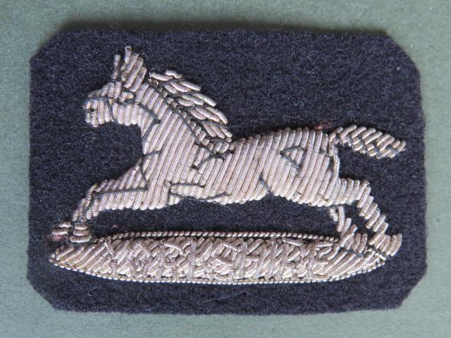 British Army The Prince of Wales's Own Regiment of Yorkshire Officers' Side Cap Badge