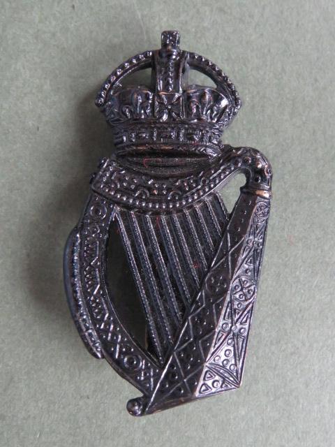 British Army The 18th London Regiment (London Irish Rifles) Cap Badge