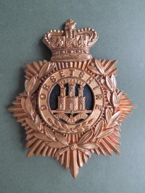 British Army Pre 1901 Dorsetshire Regiment Helmet Plate