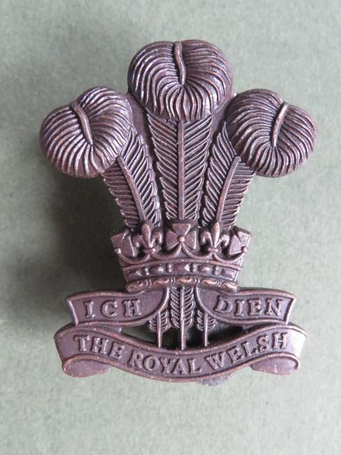 British Army The Royal Welsh Regiment Beret Badge