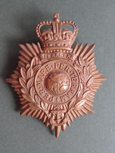 Royal Marines Post 1953 Helmet Plate