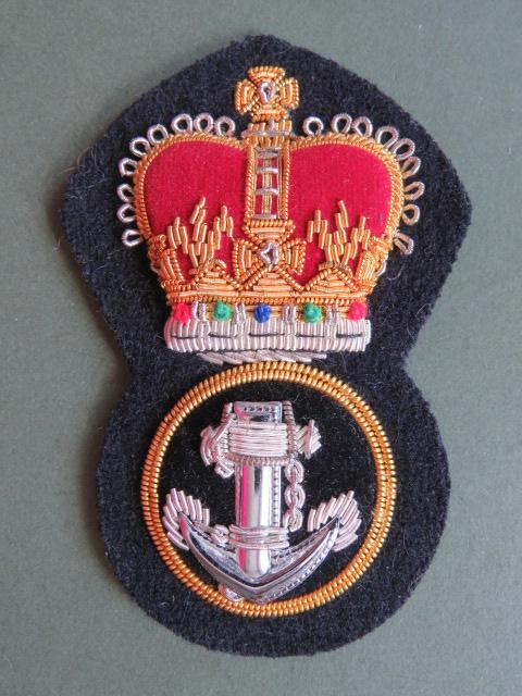 Royal Navy Post 1953 Petty Officers' Class 1 Uniform Cap Badge