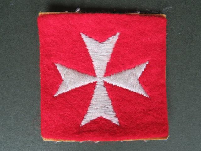 British Army Malta Garrison Troops Formation Sign