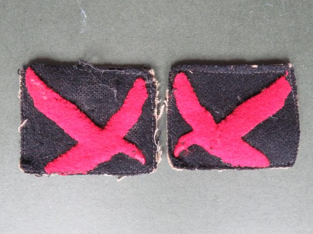 British Army WW2 4th Indian Division Formation Signs