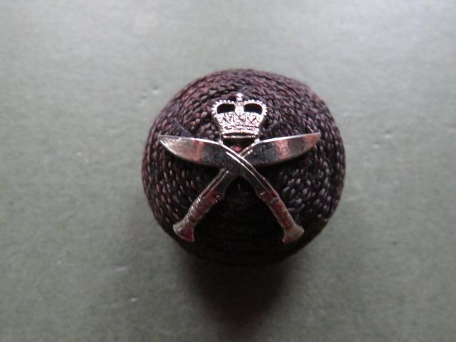British Army The Royal Gurkha Rifles Officer's Side-hat Boss Badge