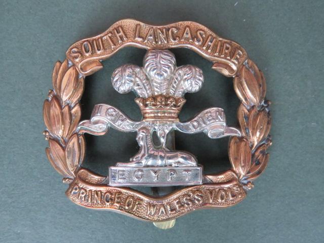 British Army The Prince of Wales's Volunteers (South Lancashire) Cap Badge