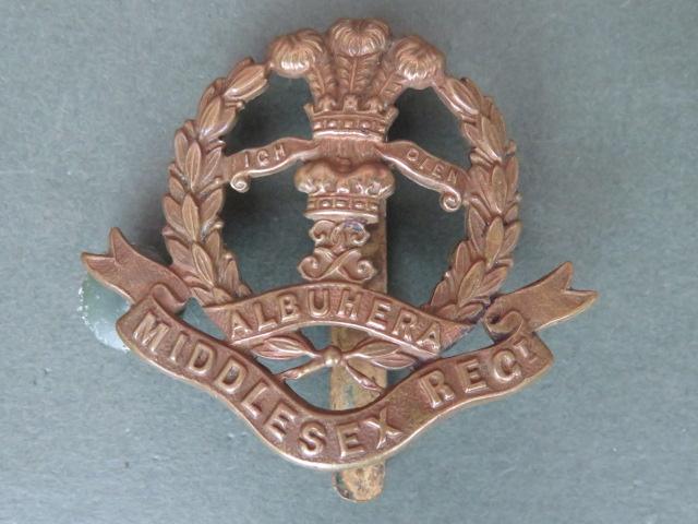 British Army The Middlesex Regiment Cap Badge