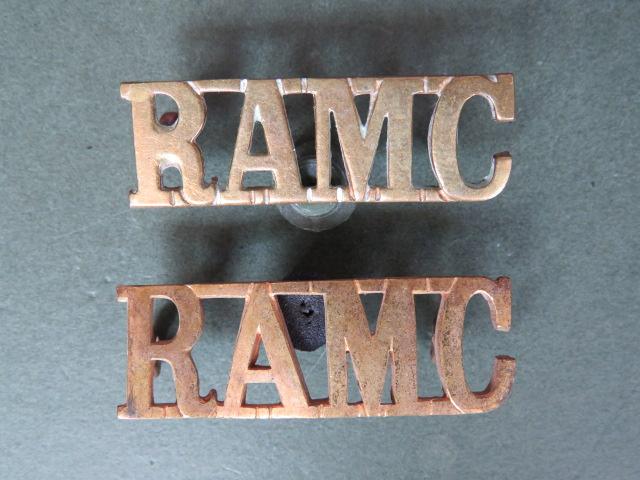 British Army Royal Army Medical Corps Shoulder Titles